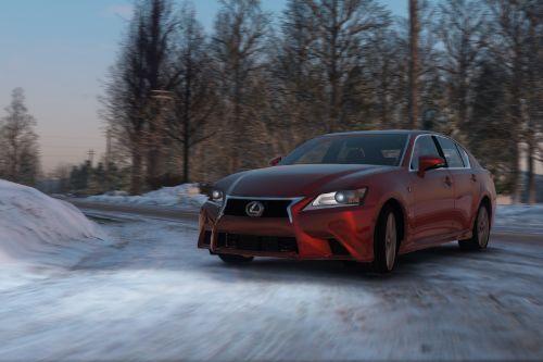 Lexus GS 350\F Sport [Add-On | LODs | Template]