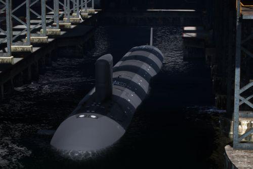 Virginia Class Submarine US Navy [Add-On]