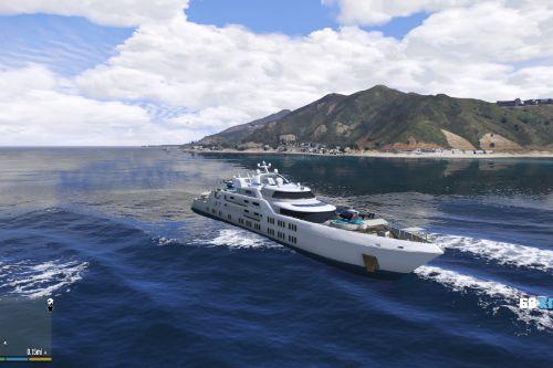 Driveable Super Yacht (Menyoo)