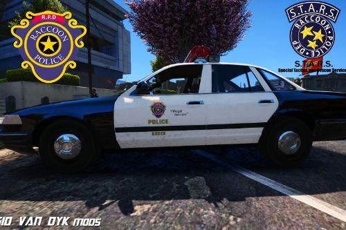 Raccoon Police Dept - S.T.A.R.S | 1996 Ford Crown Victoria (Paint Job) - Resident Evil 2 & 3 Classic