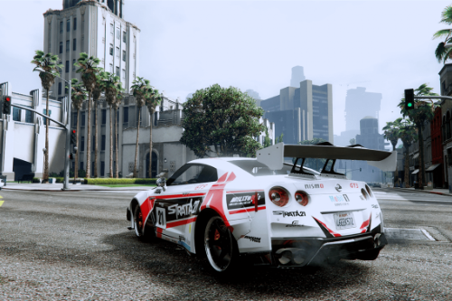 Strata Livery for y97y's 2015 Nissan GT-R Nismo