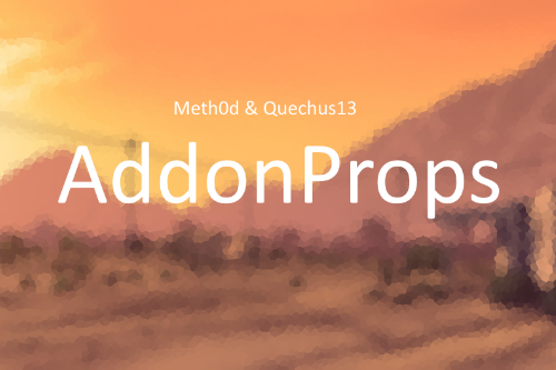 AddonProps